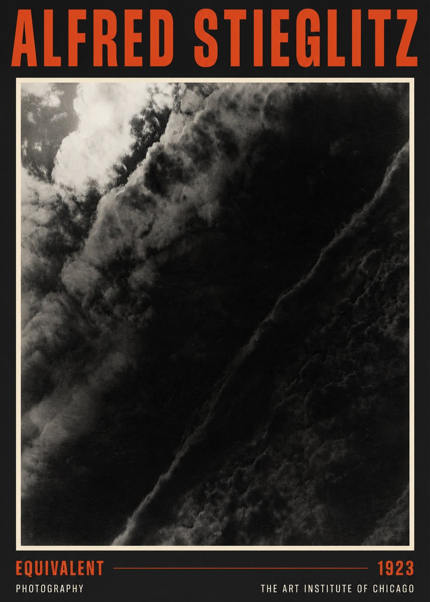 Alfred Stieglitz Equivalent III No4 - Poszter