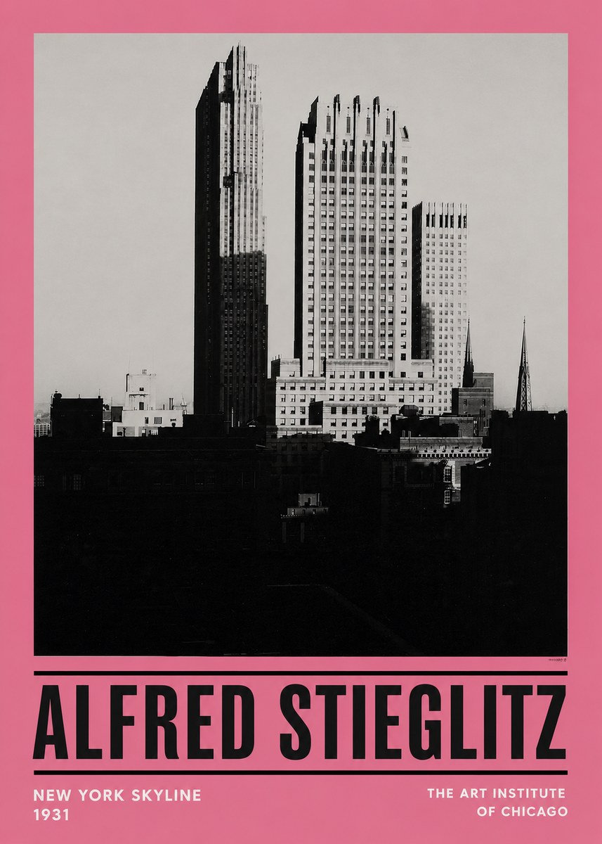 Alfred Stieglitz New York Skyline No4 - Poszter