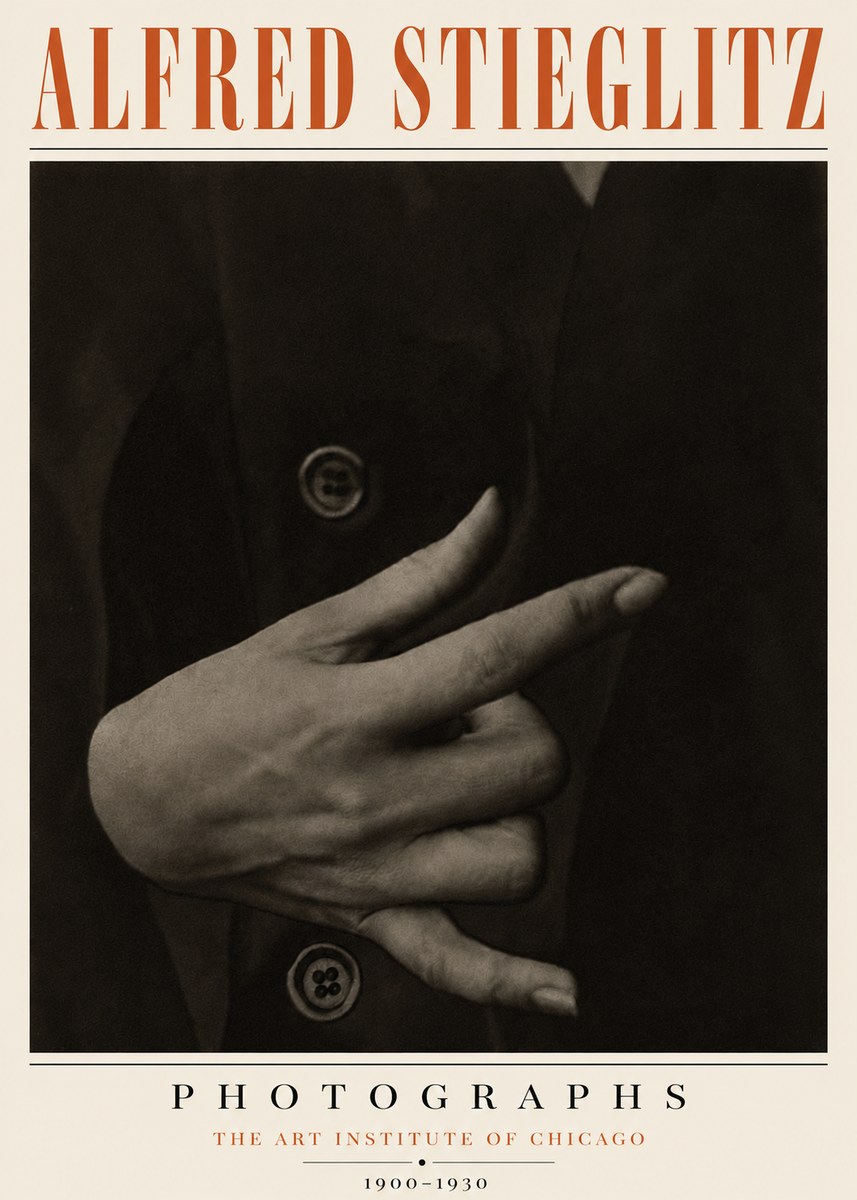 Alfred Stieglitz Hands No6 - Poszter