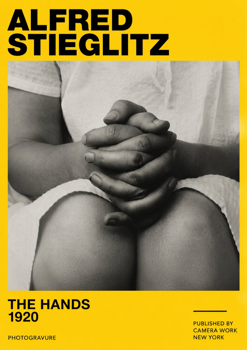 Alfred Stieglitz The Hands No4 - Poszter