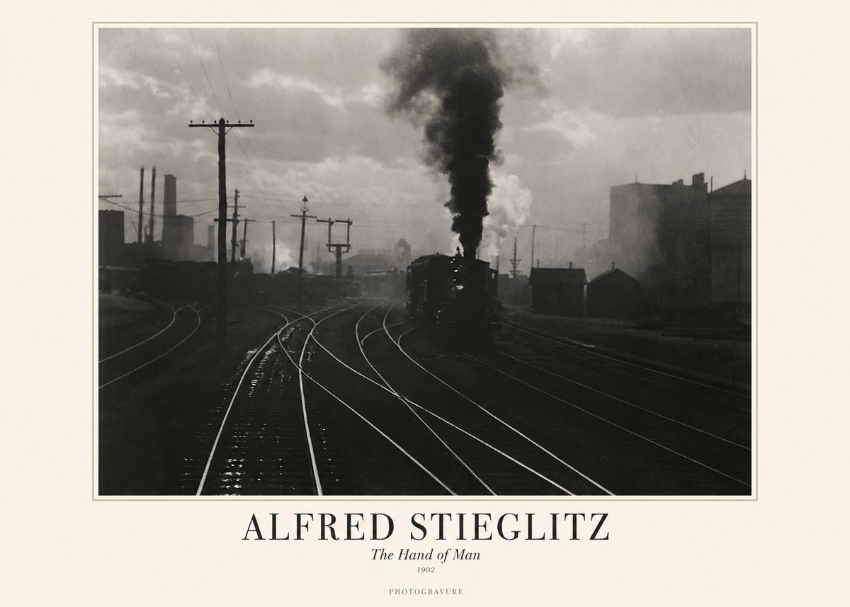 Alfred Stieglitz The Hand of Man I No1 - Poszter