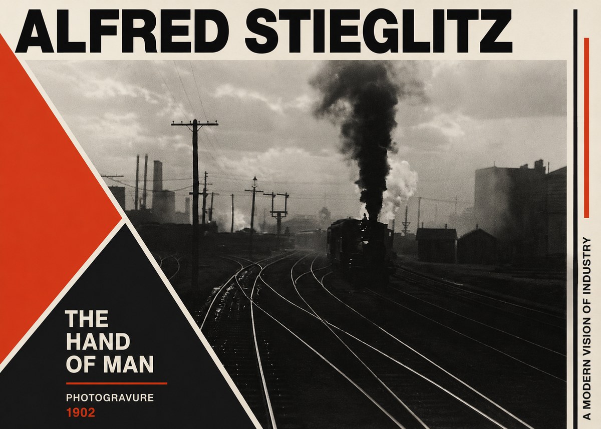 Alfred Stieglitz The Hand of Man I No4 - Poszter