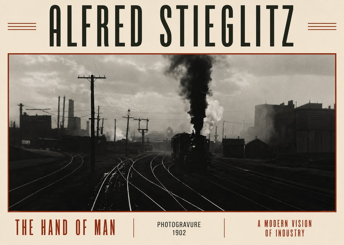 Alfred Stieglitz The Hand of Man I No6 - Poszter
