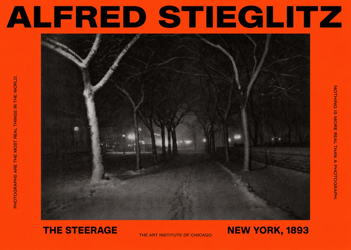 Alfred Stieglitz Winter—fifth Avenue, New York No5 - Poszter