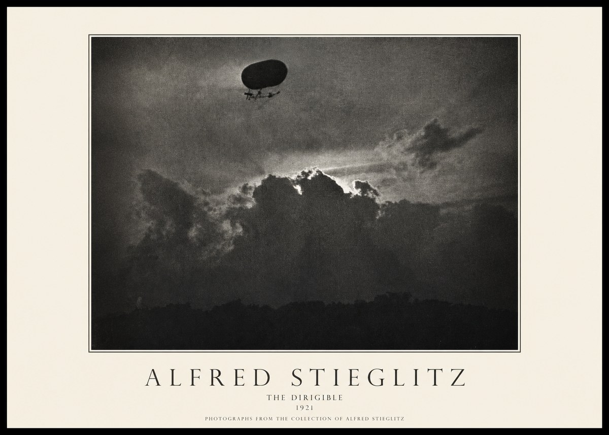 Alfred Stieglitz The Dirigible No1 - Poszter