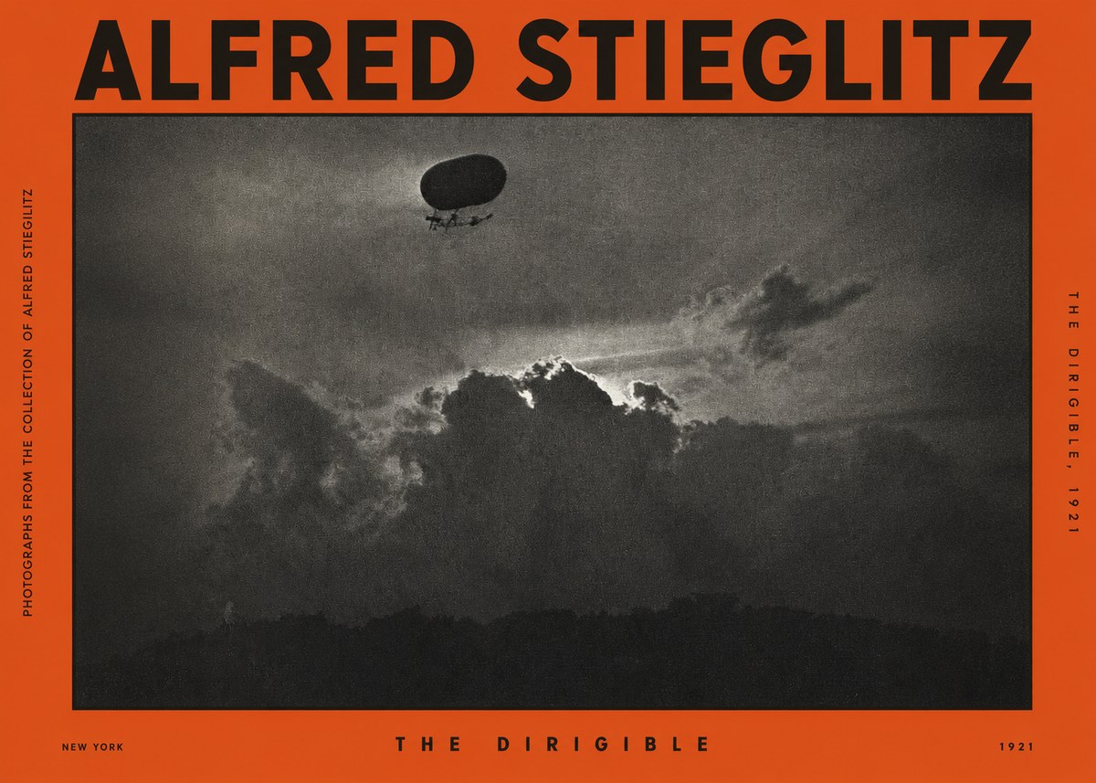 Alfred Stieglitz The Dirigible No2 - Poszter