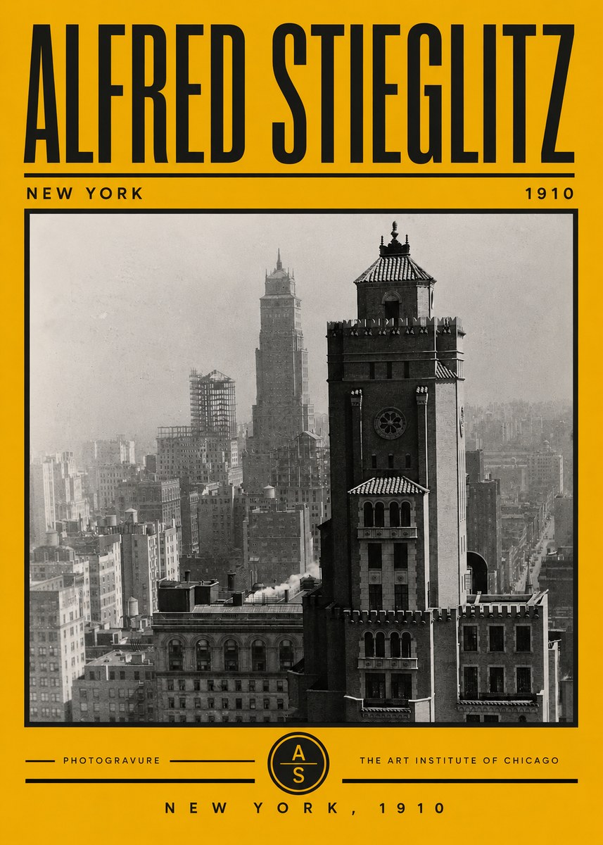 Alfred Stieglitz New York No5 - Poszter