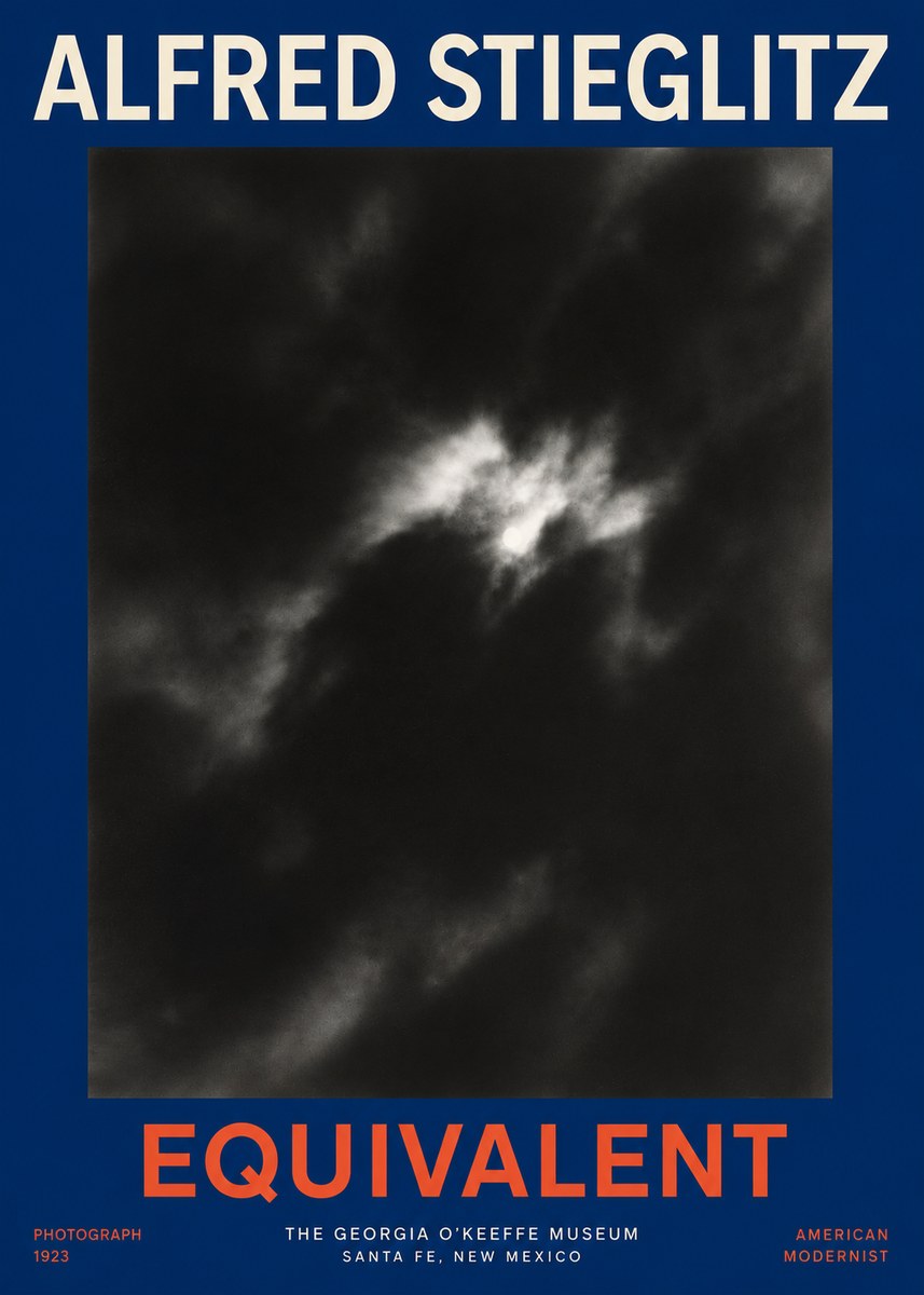 Alfred Stieglitz Equivalent IV No4 - Poszter