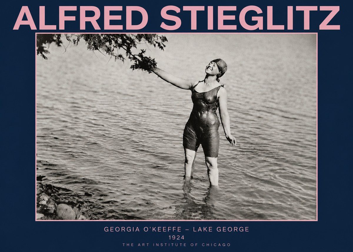 Alfred Stieglitz Lake George No3 - Poszter