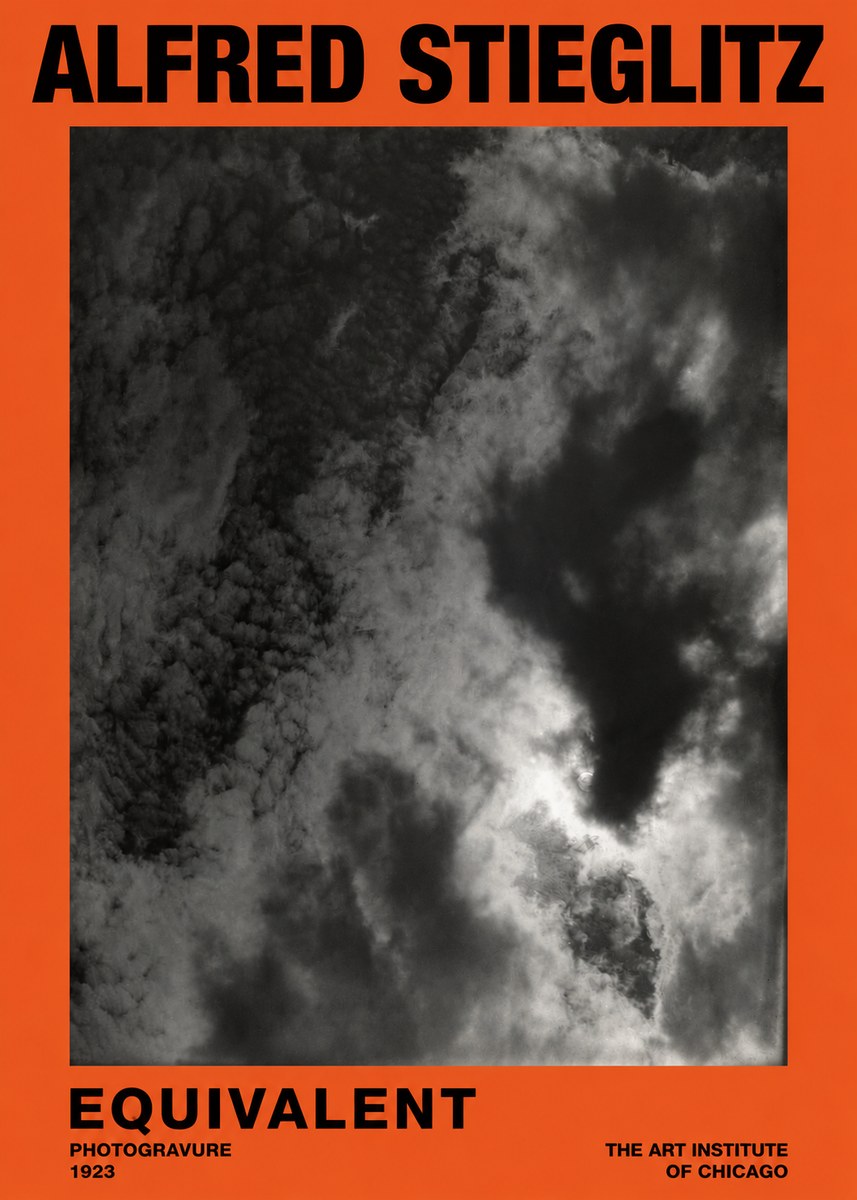 Alfred Stieglitz Equivalent V No2 - Poszter