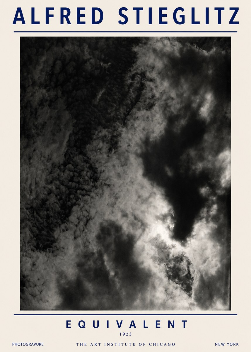 Alfred Stieglitz Equivalent V No3 - Poszter