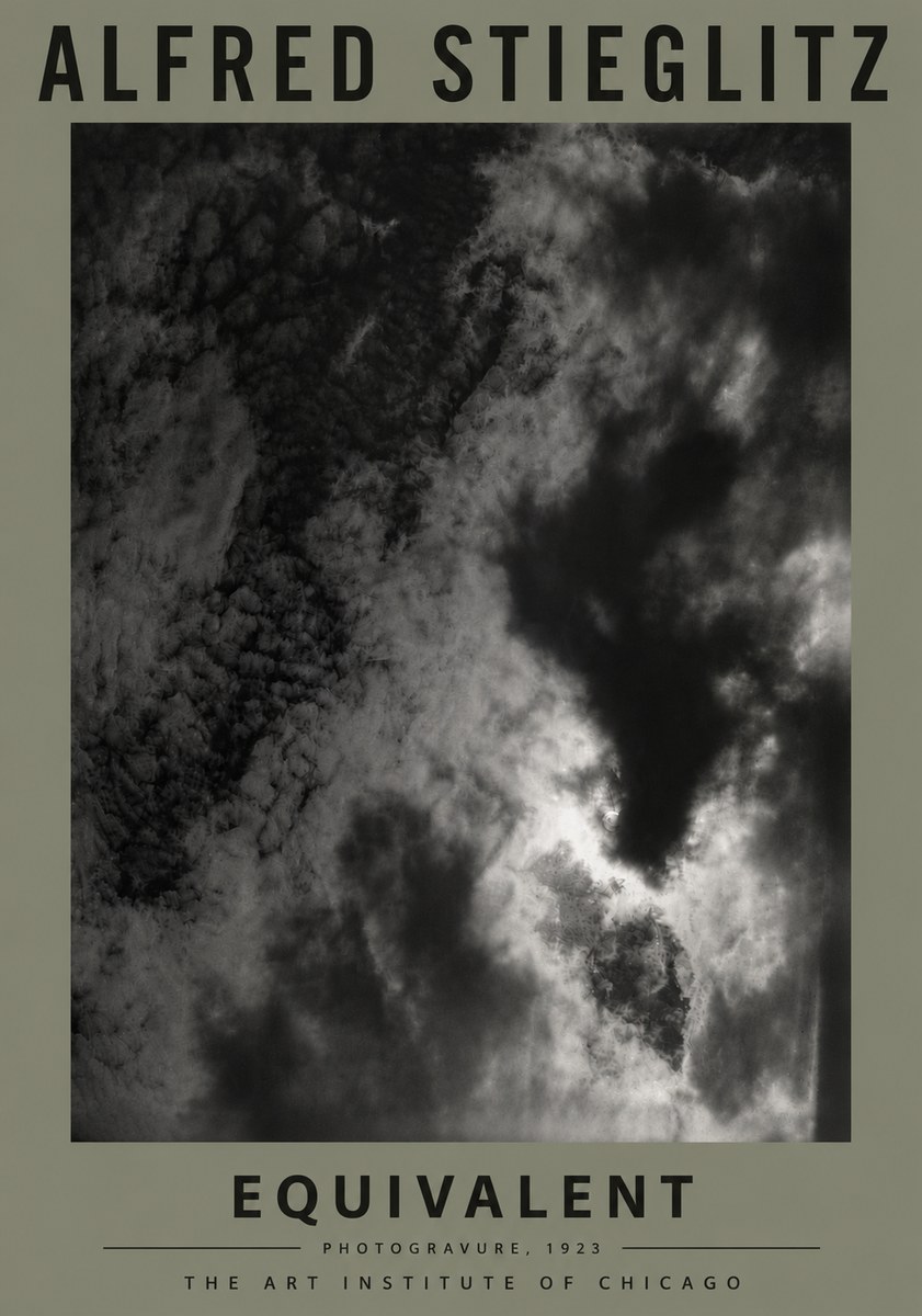 Alfred Stieglitz Equivalent V No6 - Poszter