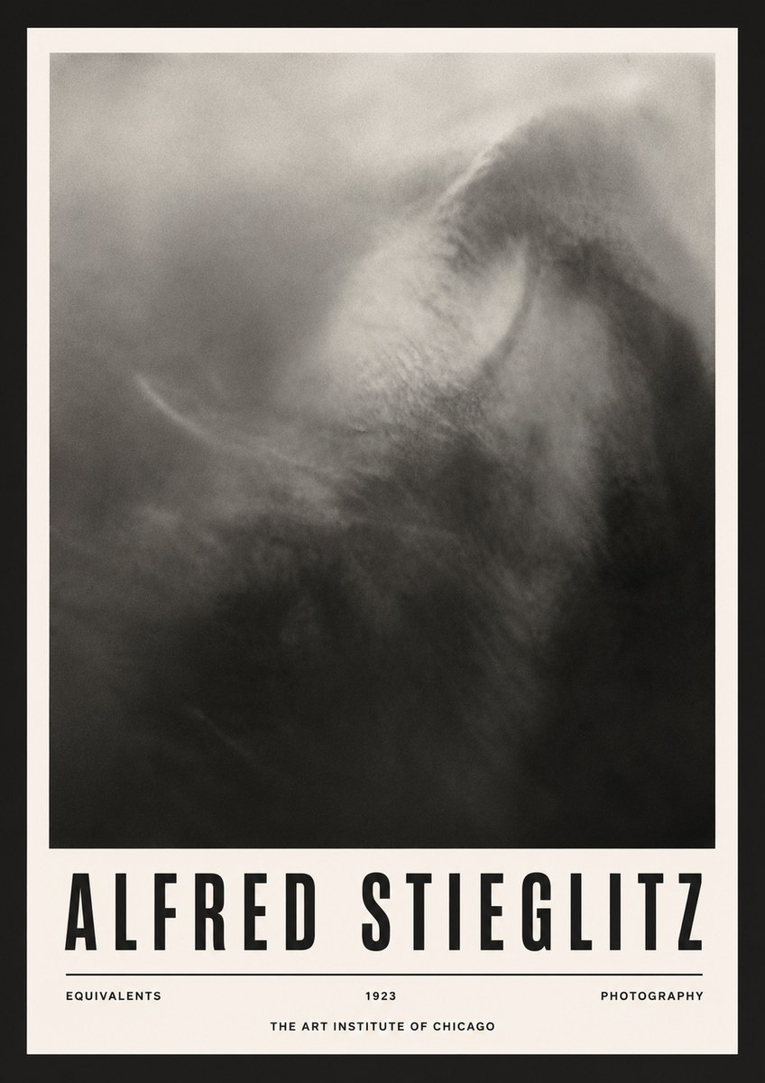 Alfred Stieglitz Equivalents III No4 - Poszter