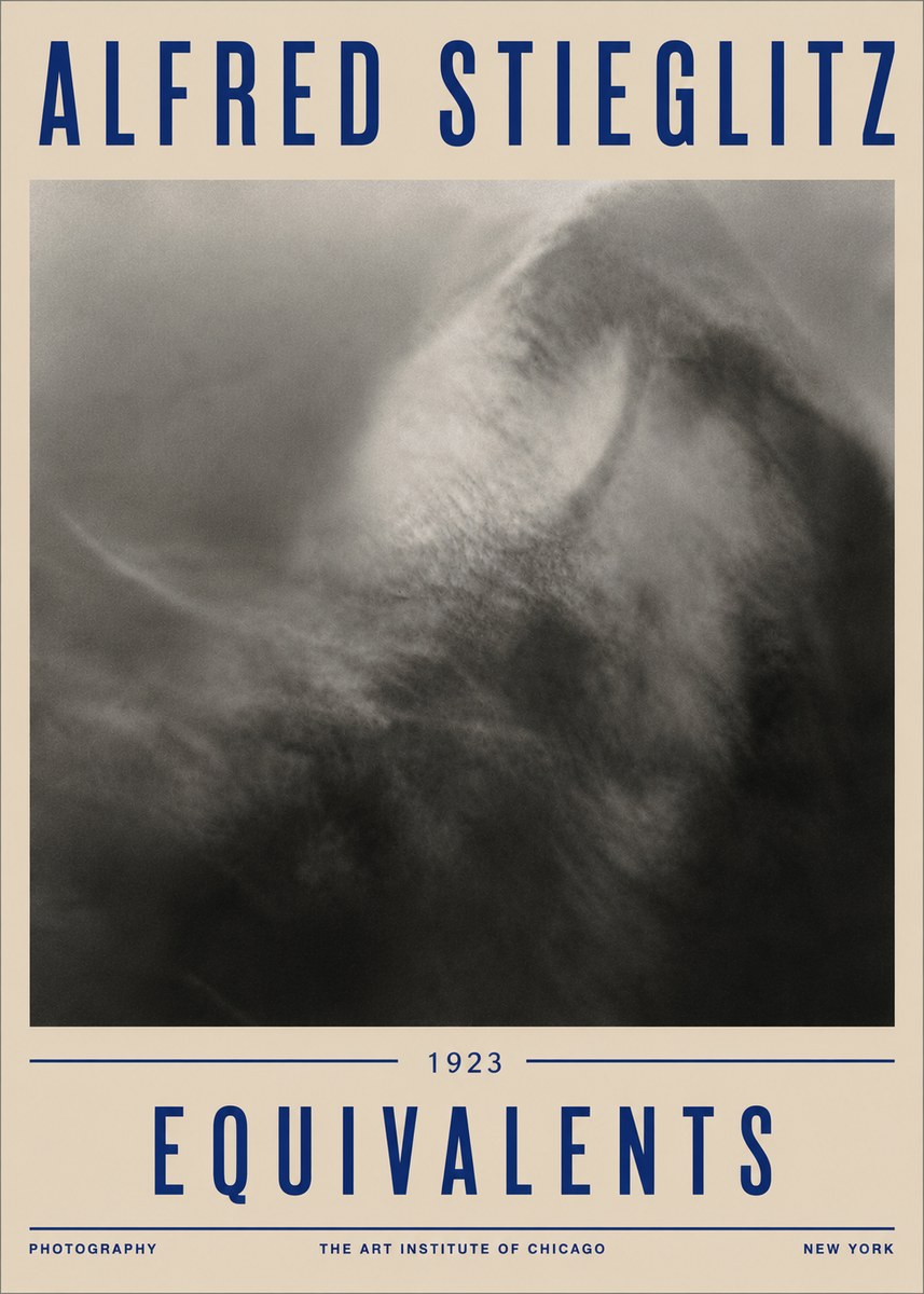 Alfred Stieglitz Equivalents III No5 - Poszter