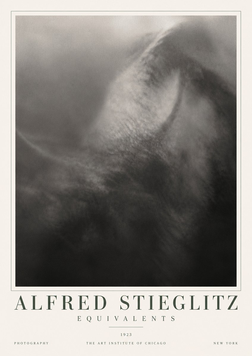 Alfred Stieglitz Equivalents III No6 - Poszter