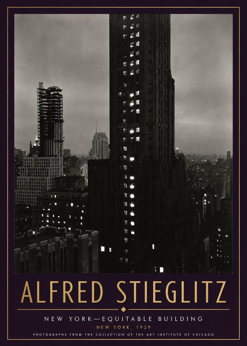 Alfred Stieglitz New York—equitable Building No4 - Poszter