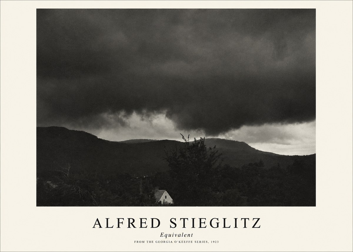 Alfred Stieglitz Equivalent VI No1 - Poszter
