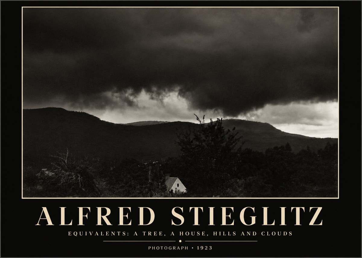 Alfred Stieglitz Equivalent VI No4 - Poszter