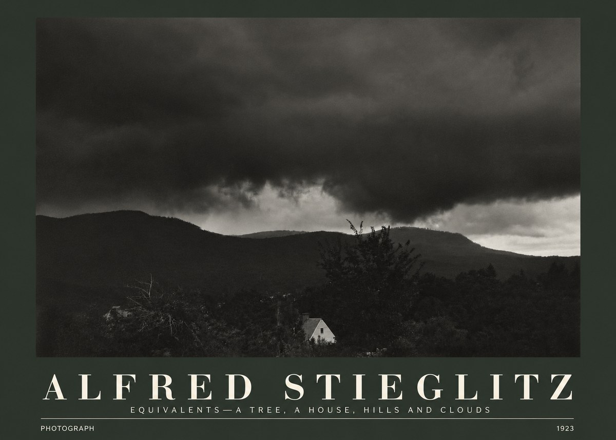 Alfred Stieglitz Equivalent VI No5 - Poszter
