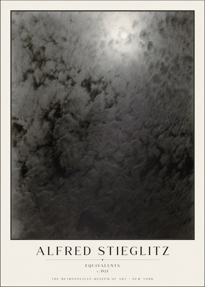 Alfred Stieglitz Equivalents IV No1 - Poszter