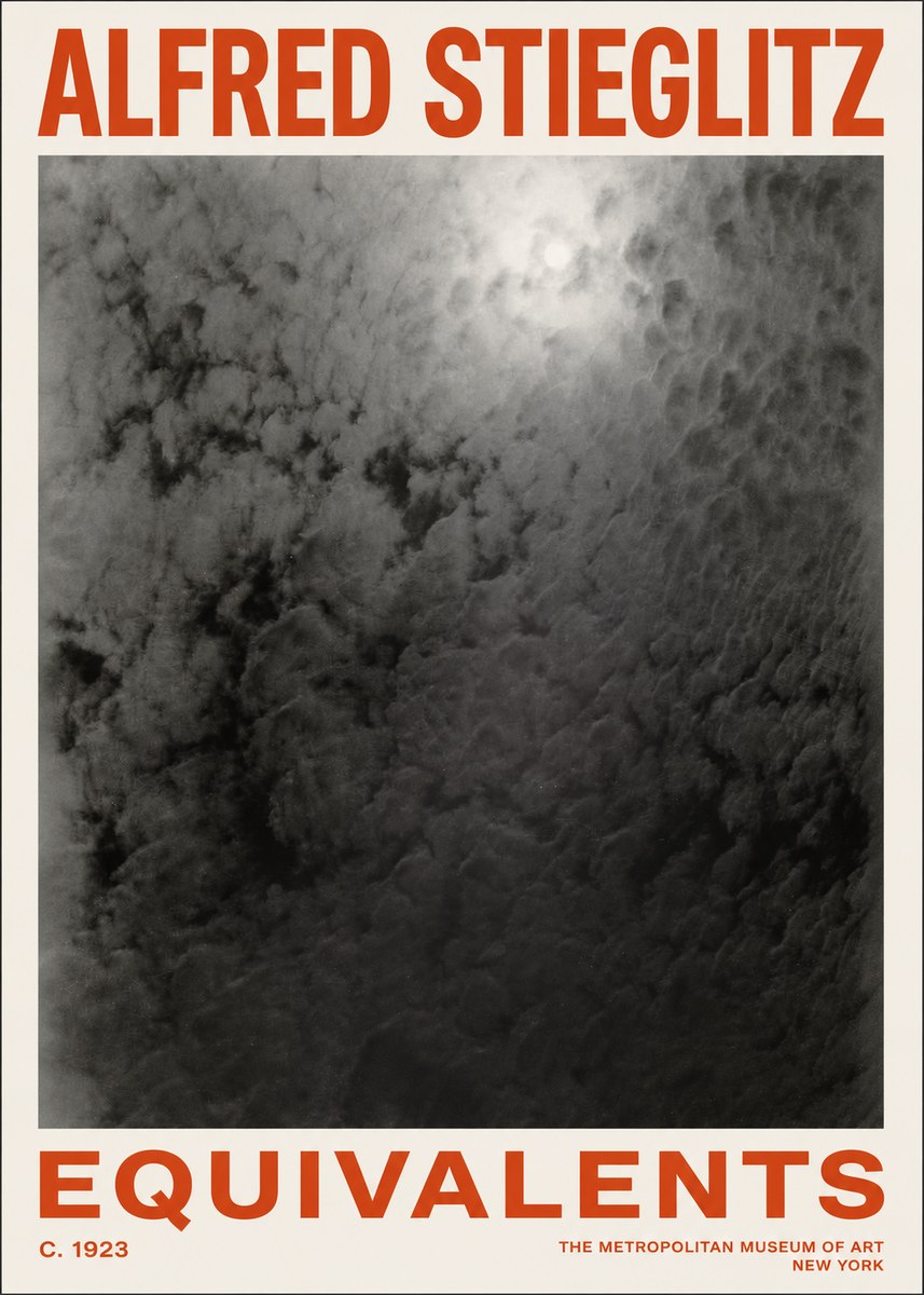 Alfred Stieglitz Equivalents IV No2 - Poszter