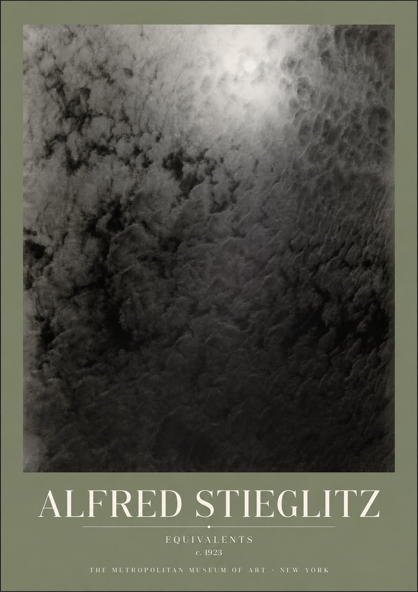 Alfred Stieglitz Equivalents IV No3 - Poszter