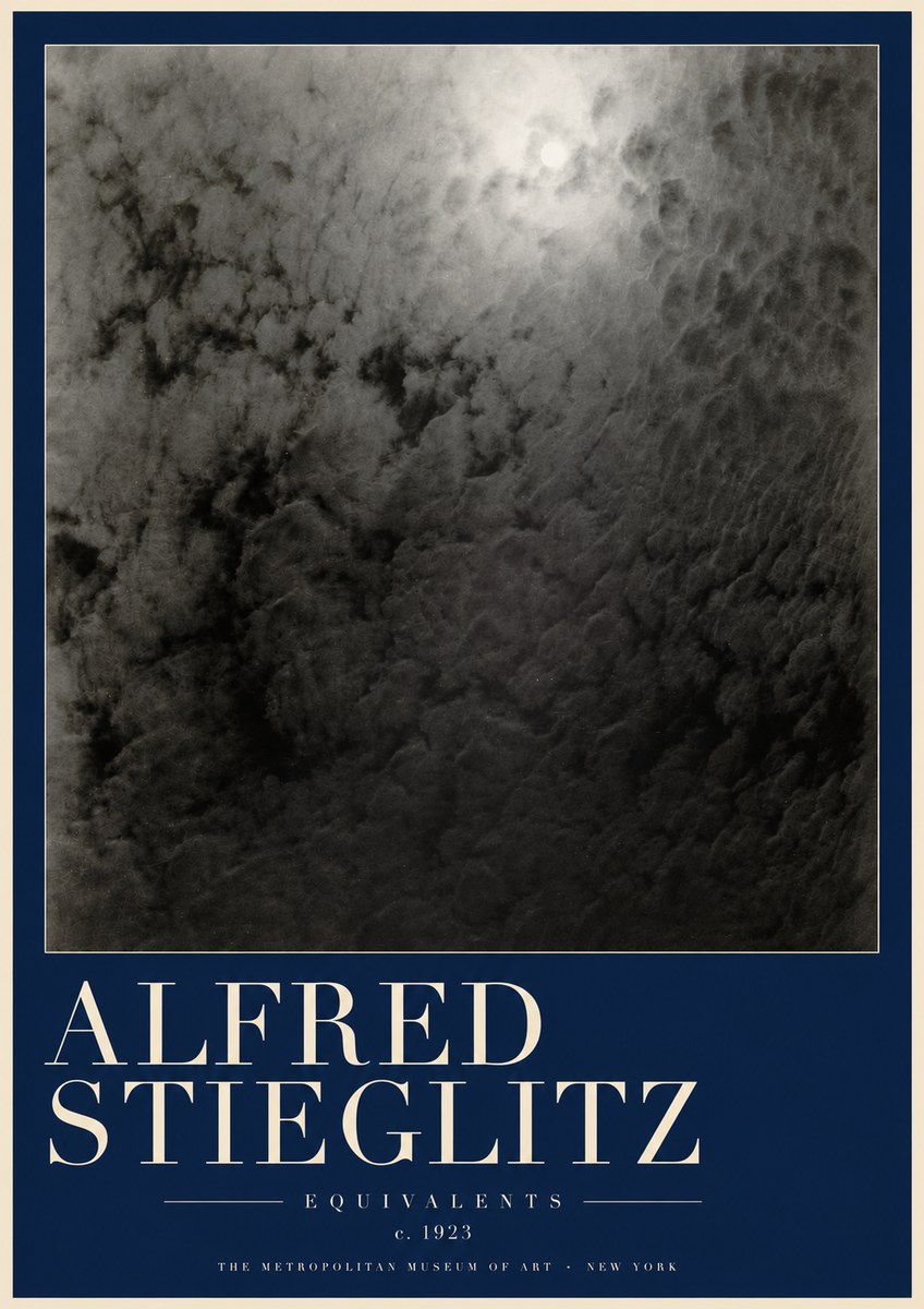Alfred Stieglitz Equivalents IV No5 - Poszter