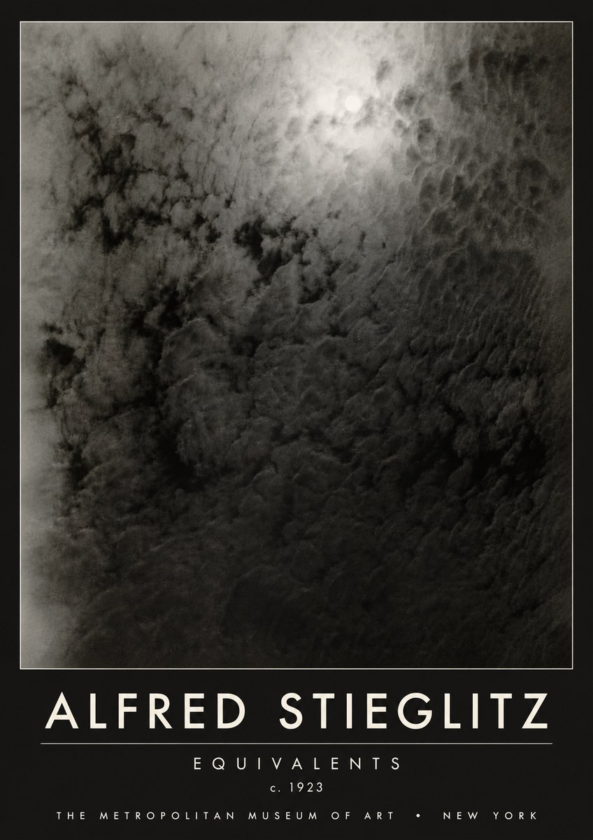 Alfred Stieglitz Equivalents IV No6 - Poszter