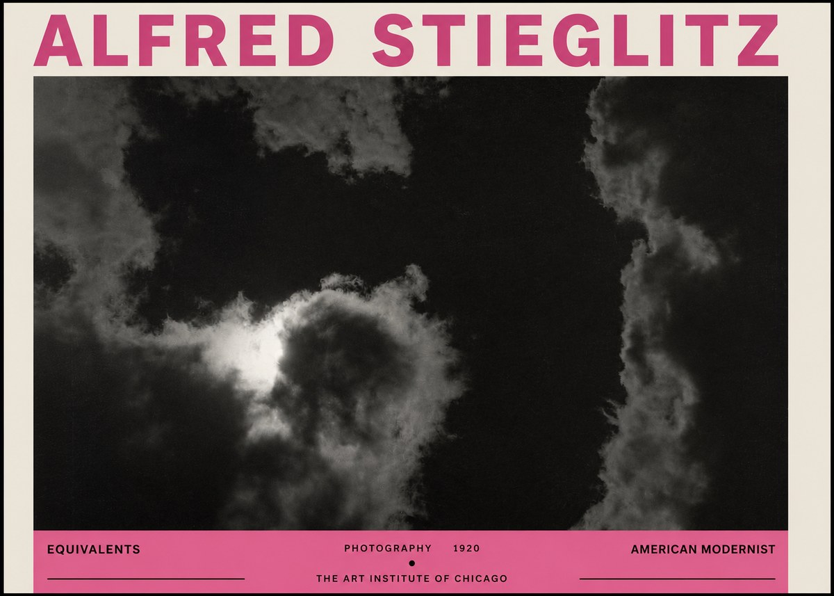 Alfred Stieglitz Equivalents V No3 - Poszter