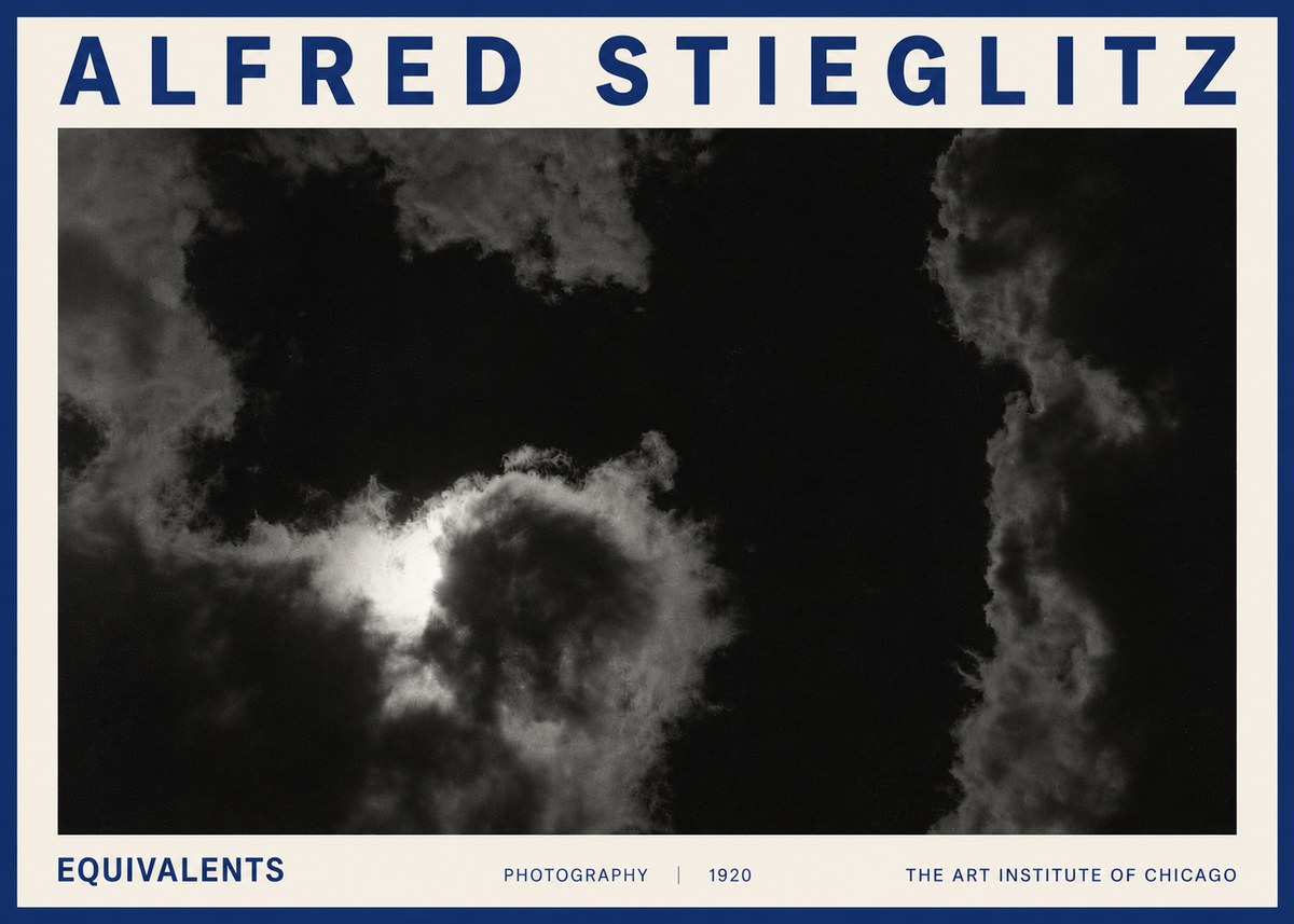 Alfred Stieglitz Equivalents V No5 - Poszter