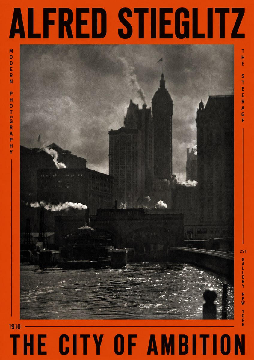 Alfred Stieglitz The City. New York No6 - Poszter