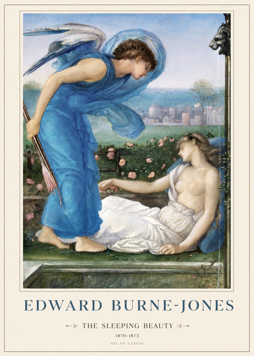 Edward Burne-Jones The Sleeping Beauty No1 - Poszter