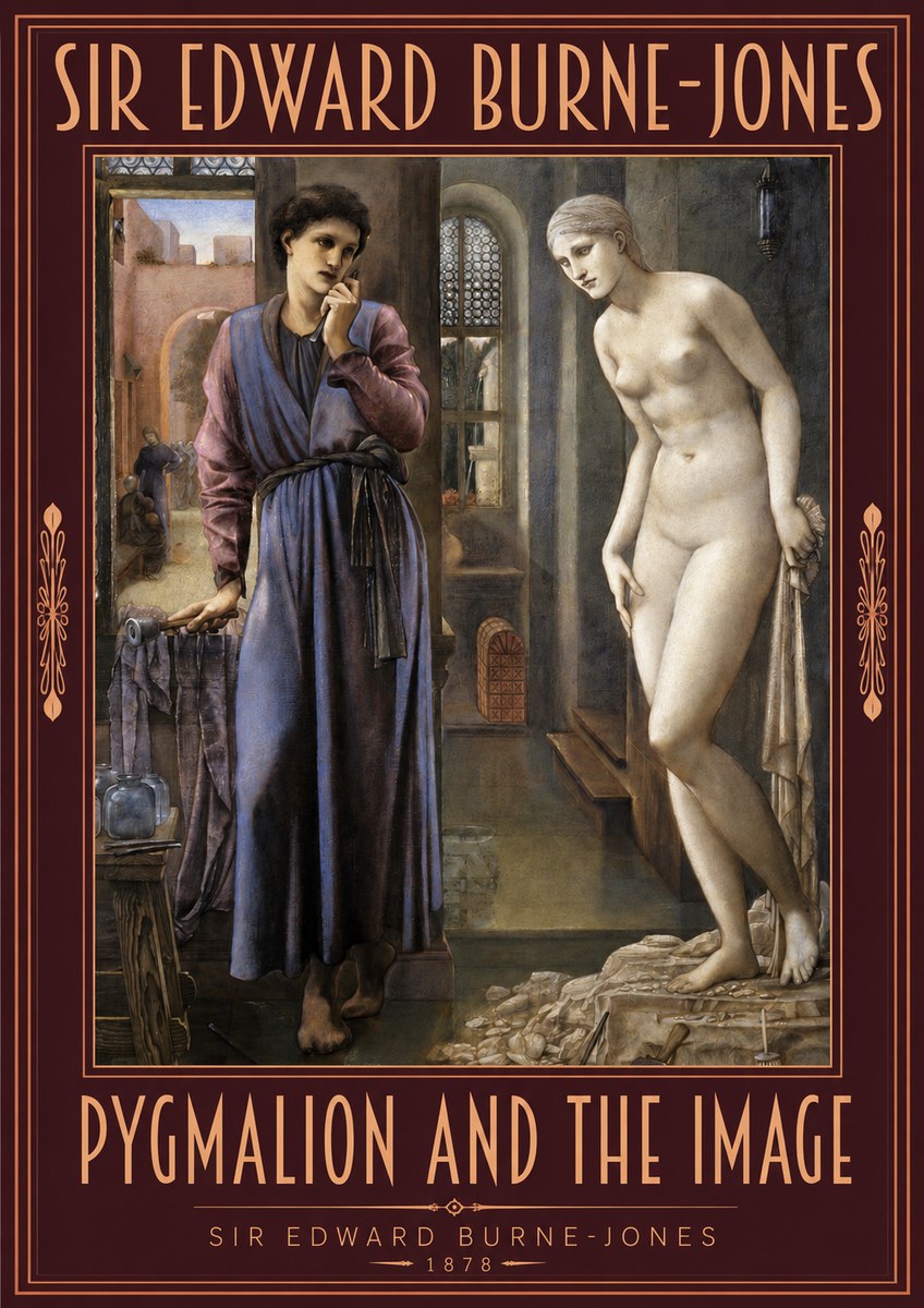 Edward Burne-Jones Pygmalion and the Image No3 - Poszter