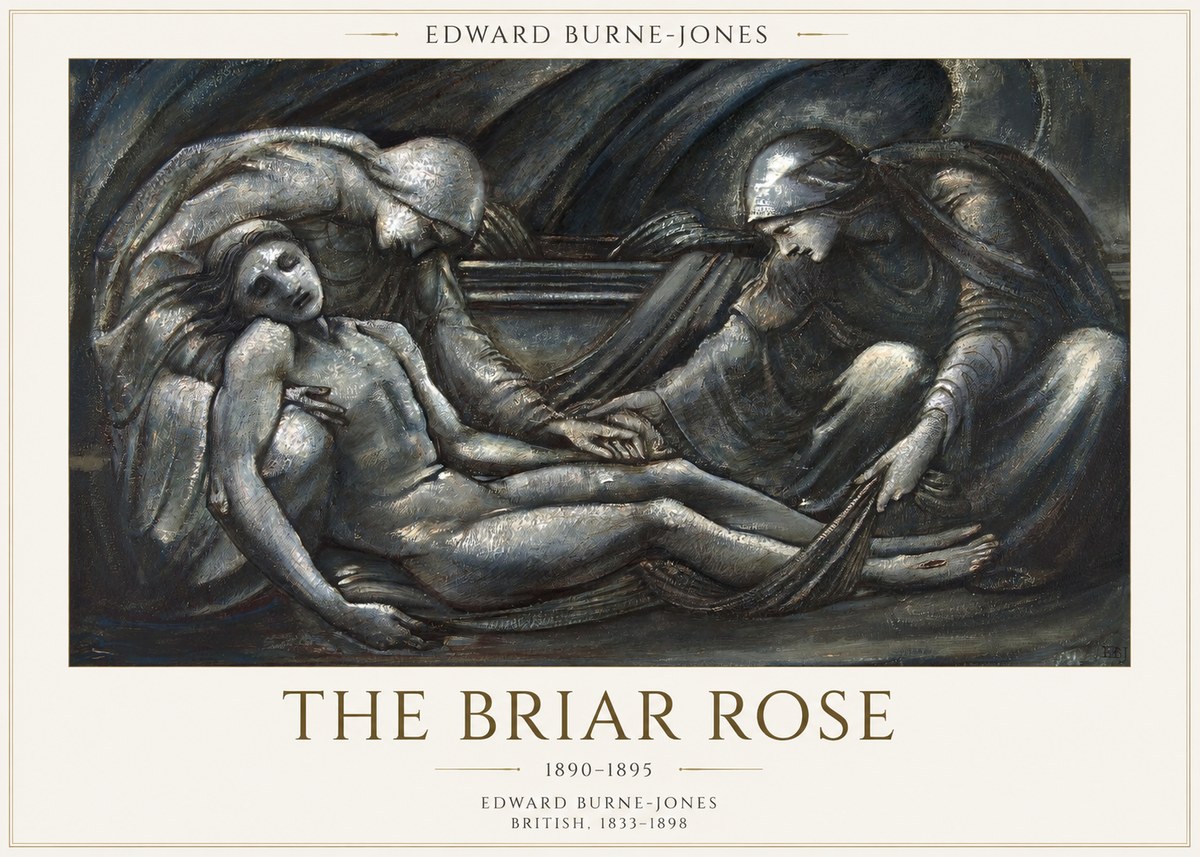 Edward Burne-Jones The Briar Rose No1 - Poszter