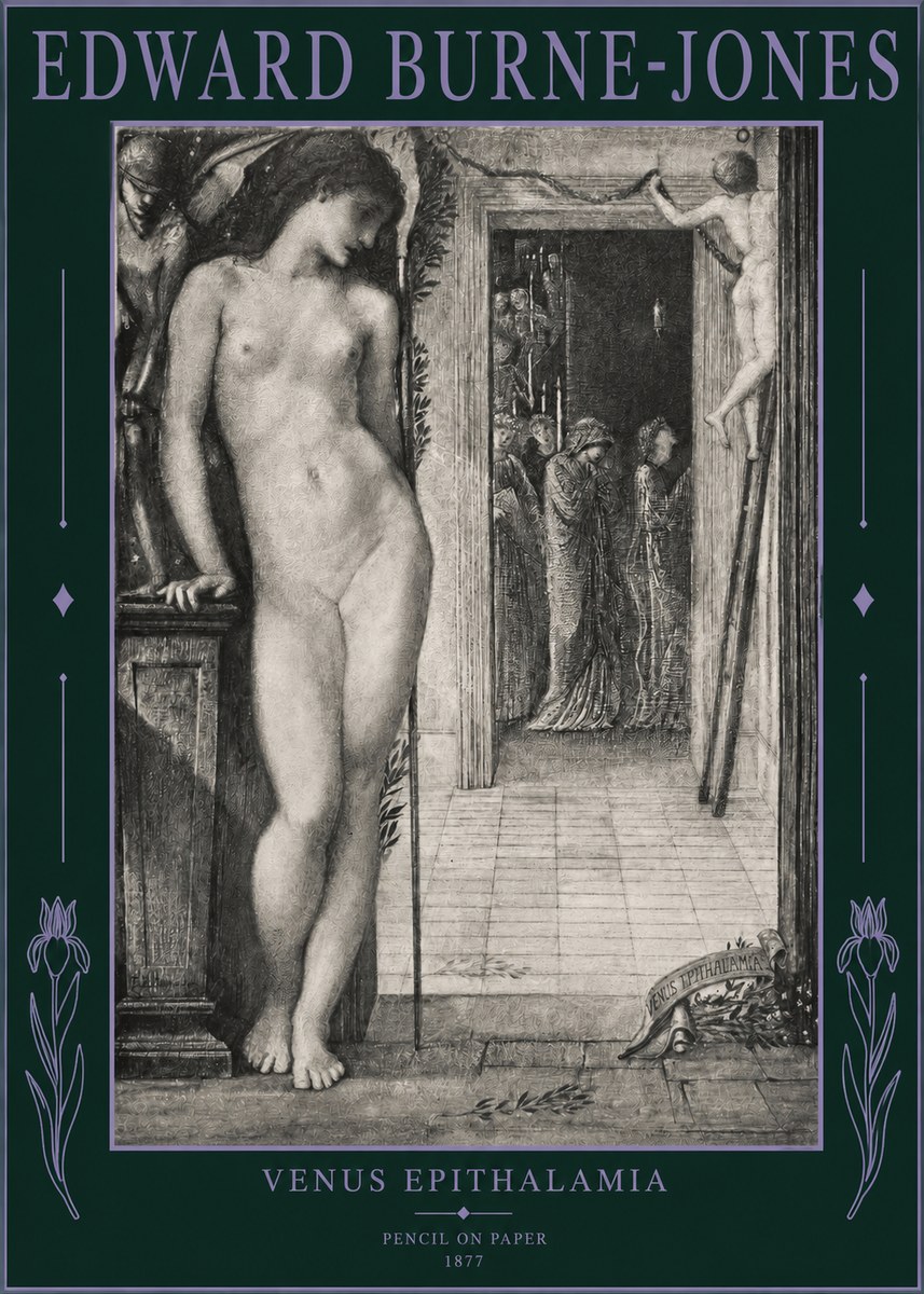 Edward Burne-Jones Venus Epithalamia No2 - Poszter