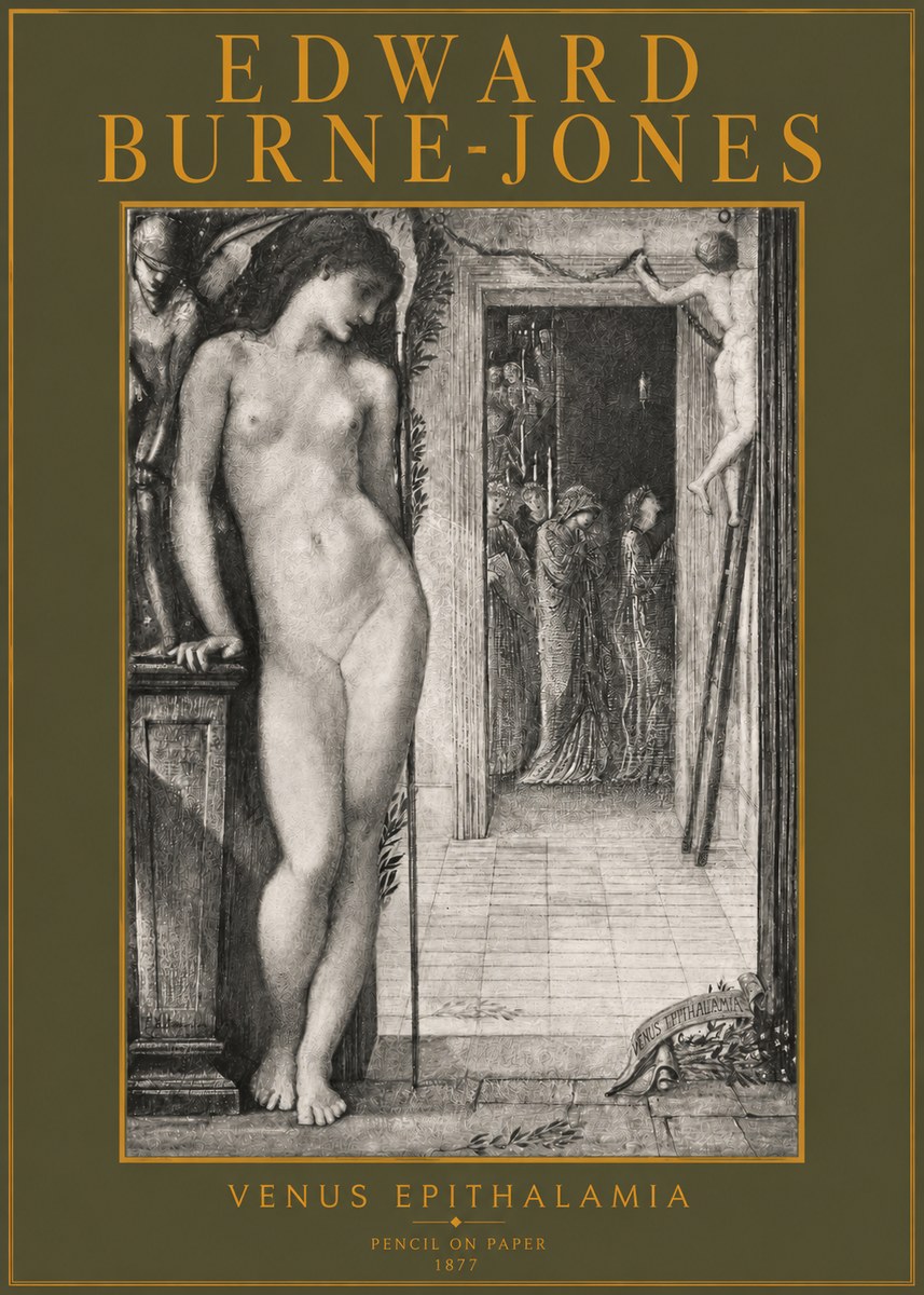 Edward Burne-Jones Venus Epithalamia No3 - Poszter