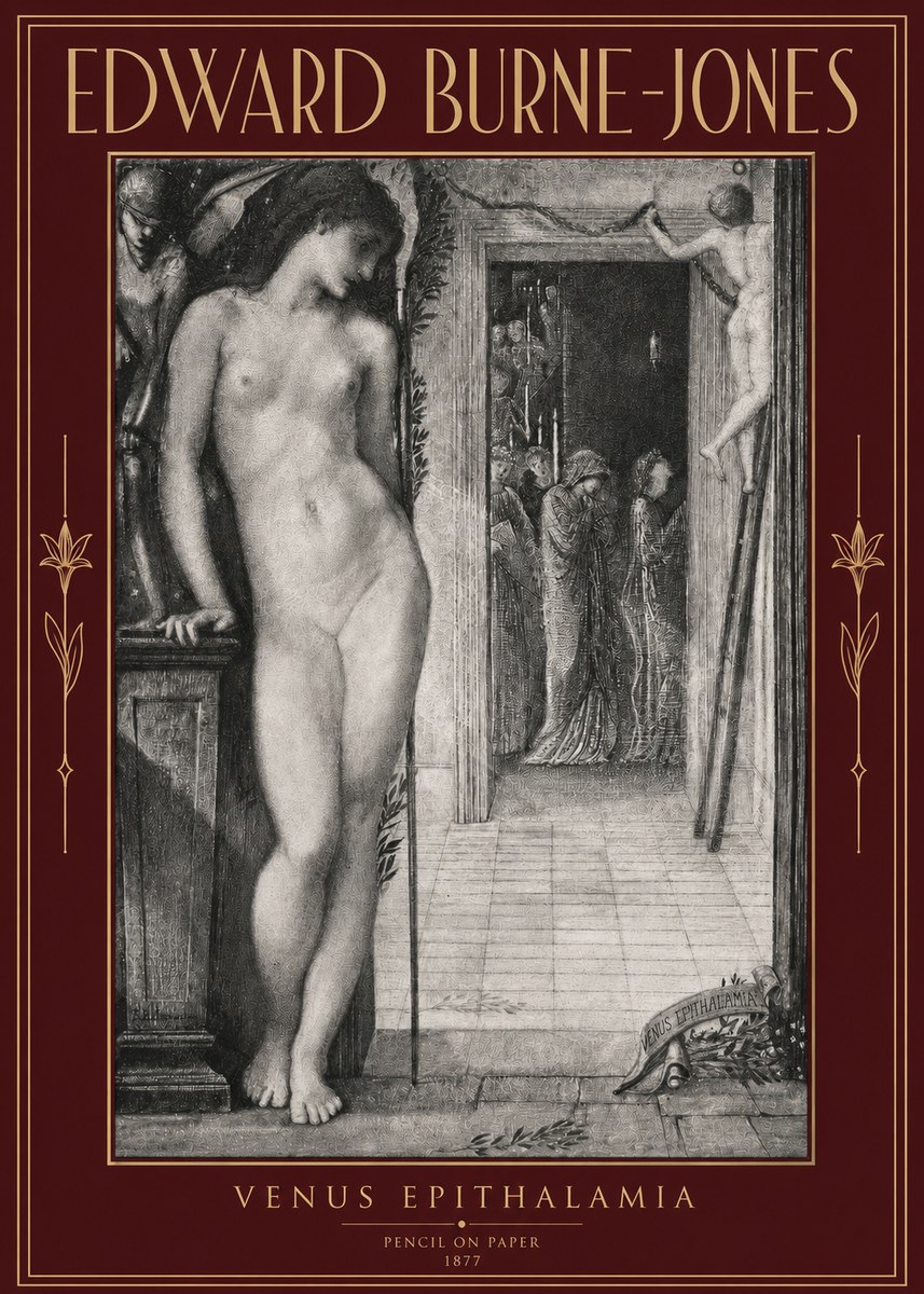 Edward Burne-Jones Venus Epithalamia No4 - Poszter