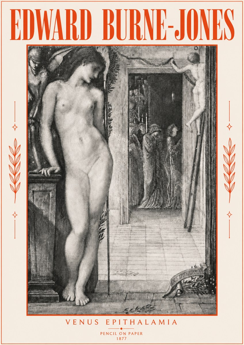 Edward Burne-Jones Venus Epithalamia No5 - Poszter