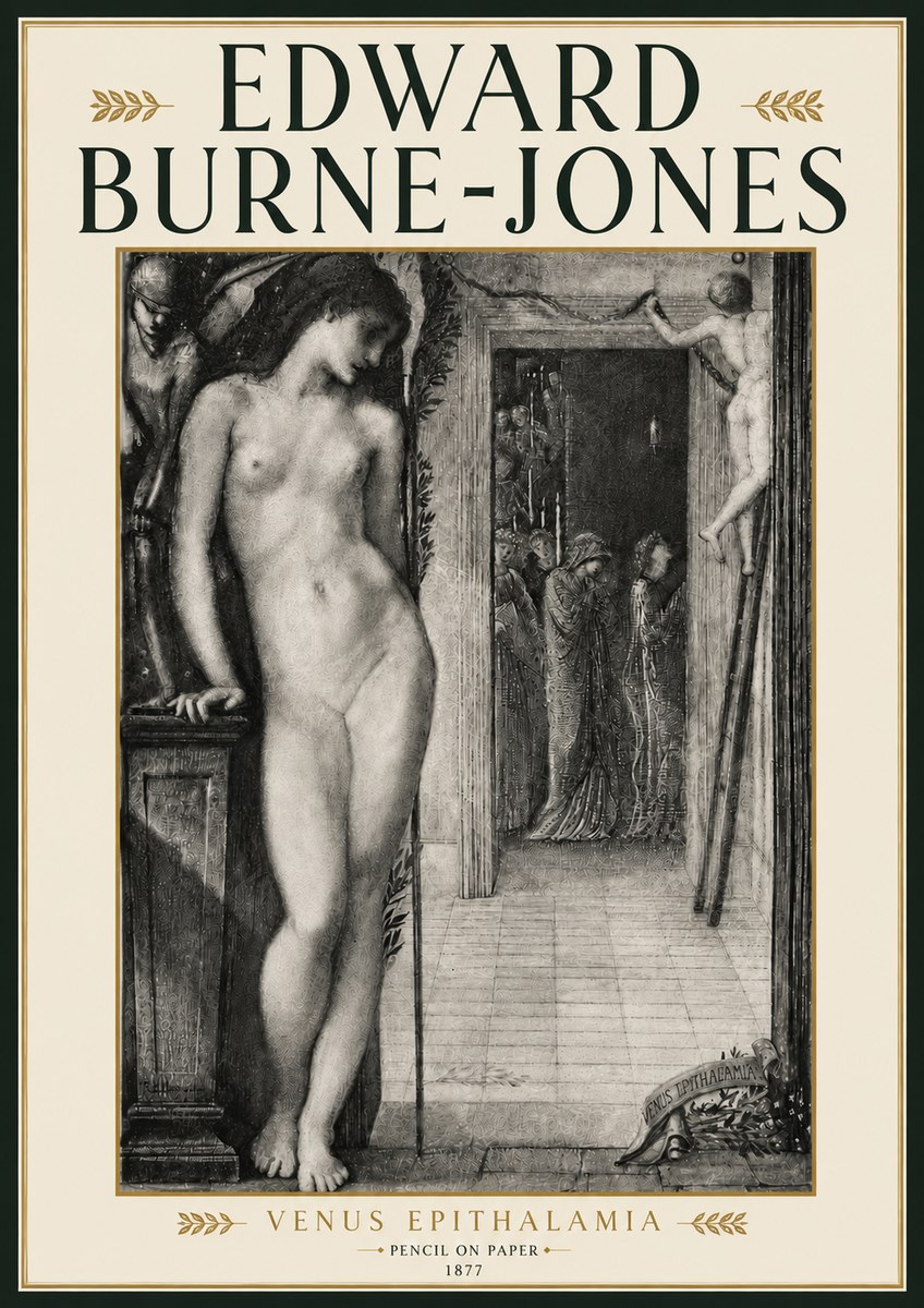Edward Burne-Jones Venus Epithalamia No6 - Poszter