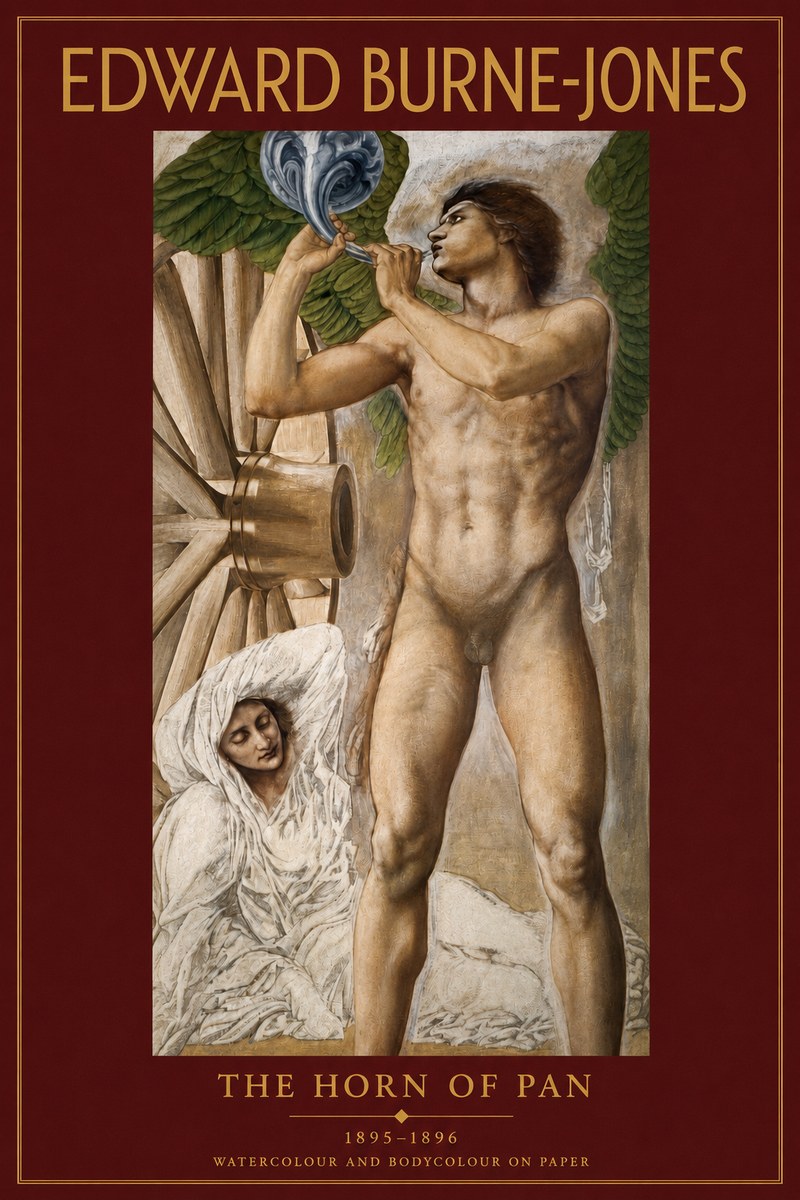 Edward Burne-Jones The Hour of the Soul No3 - Poszter