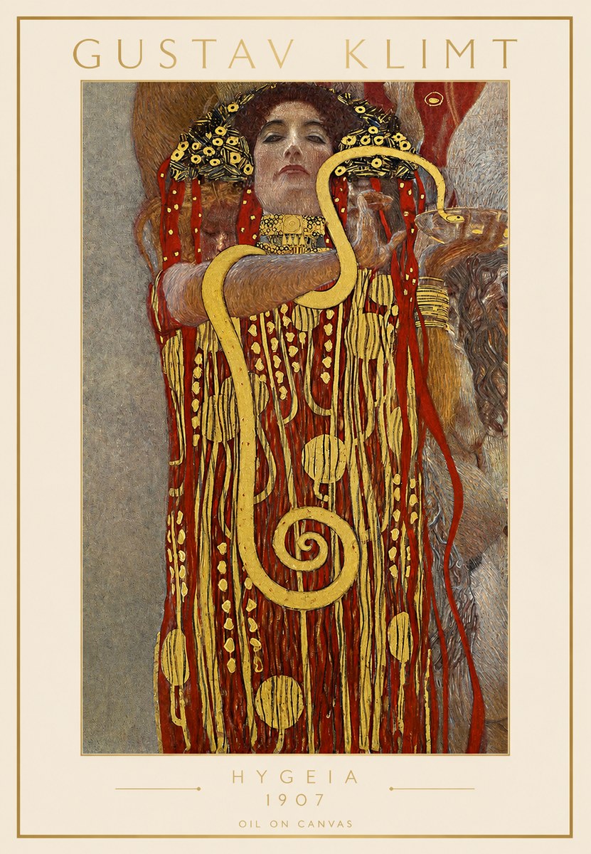Klimt Hygeia No1 - Poszter