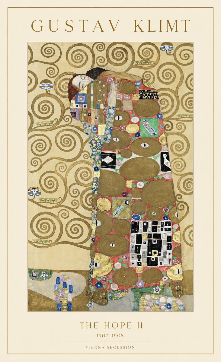 Klimt The Hope Ii No1 - Poszter