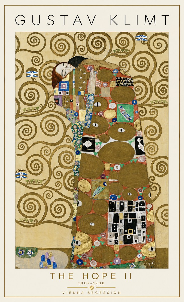 Klimt The Hope Ii No6 - Poszter