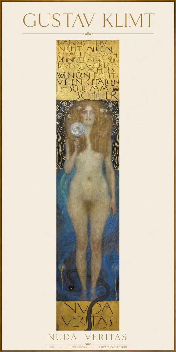 Klimt Nuda Veritas No1 - Poszter