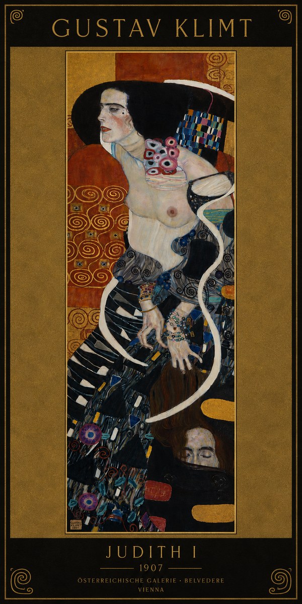 Klimt Judith I No3 - Poszter
