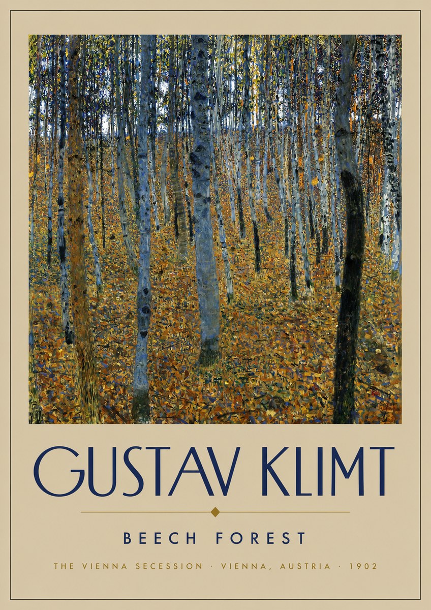 Klimt Beech Forest No2 - Poszter
