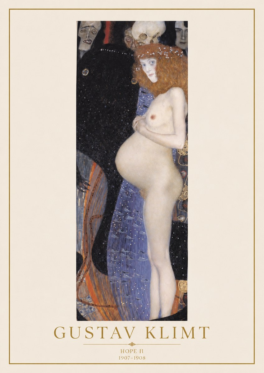 Klimt Hope Ii No1 - Poszter
