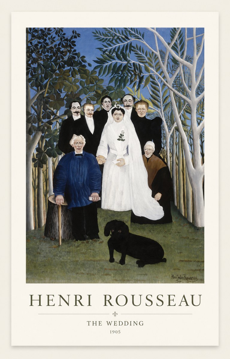 Rousseau The Wedding No1 - Poszter