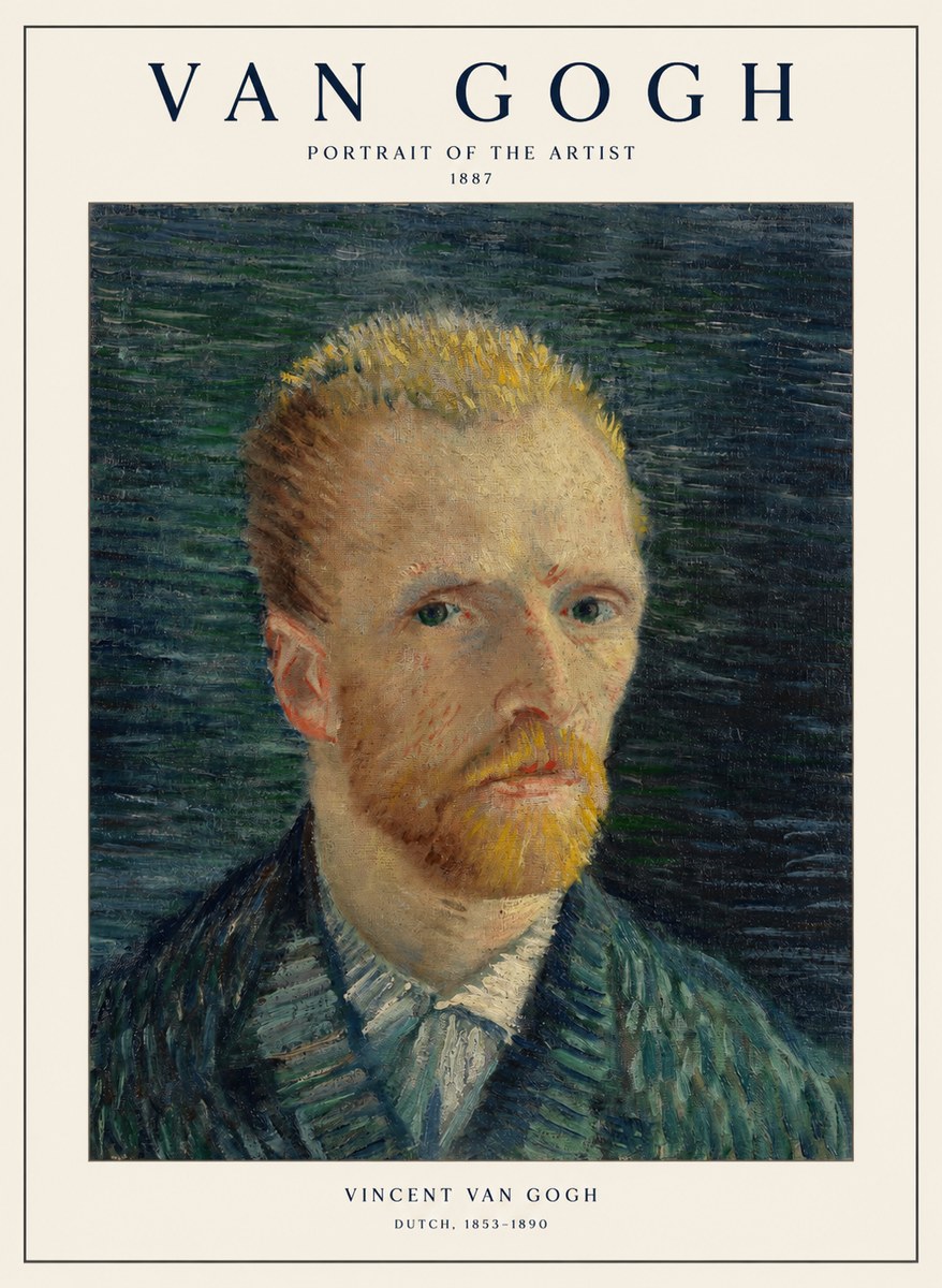 Van Gogh Portrait of the Artist II No1 - Poszter