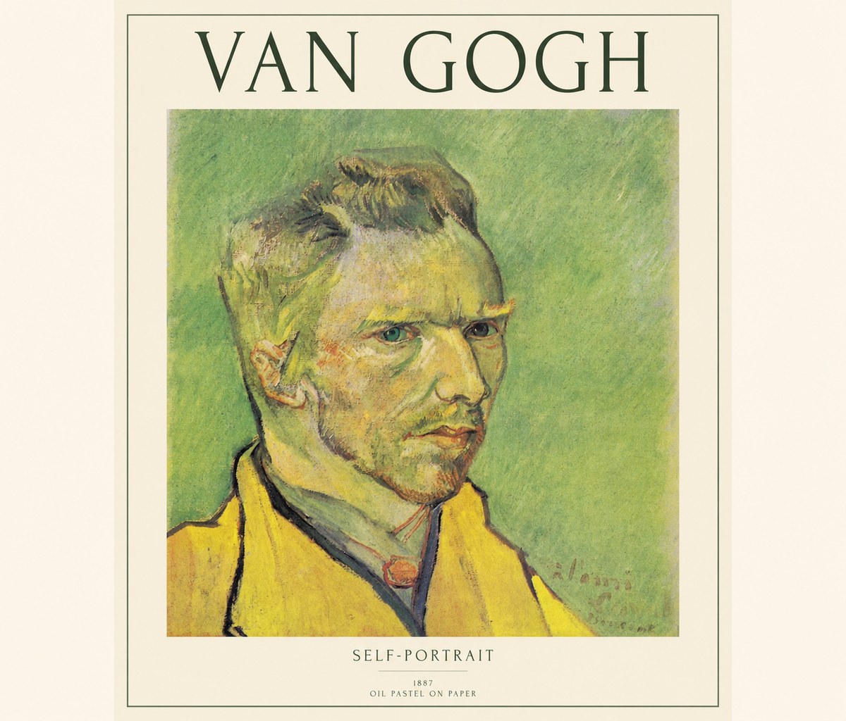 Van Gogh Self-portrait II No1 - Poszter